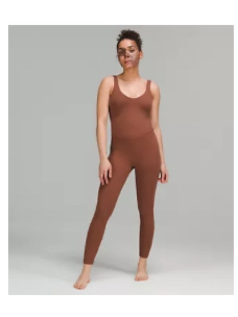 Lululemon Ancient Copper Align Jumpsuit 25 sz 2